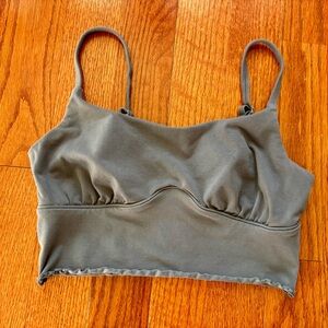 Adore Me Charcoal Bralette, size Lg